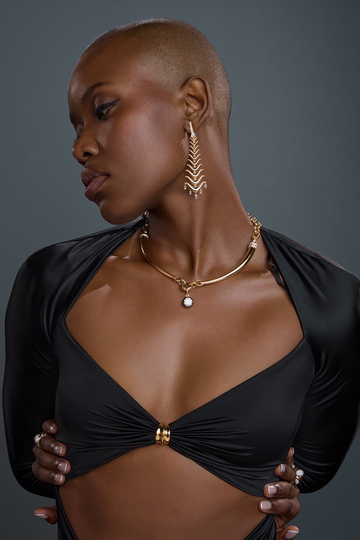 Spine Earrings